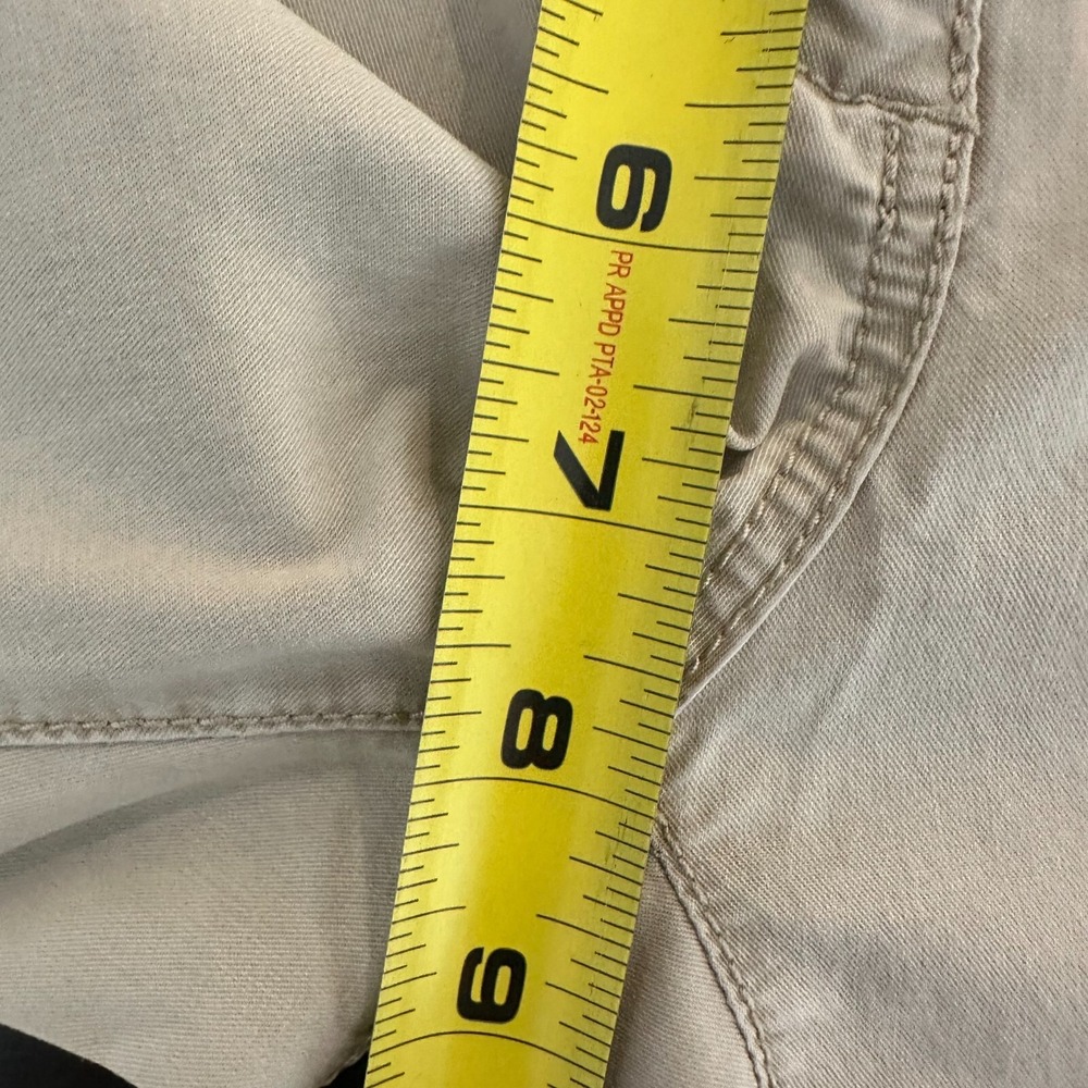 Eileen Fisher Cargo Pants Women's 4 Beige Regular Fit Comfort Mid Rise Ankle Zip - Picture 12 of 12